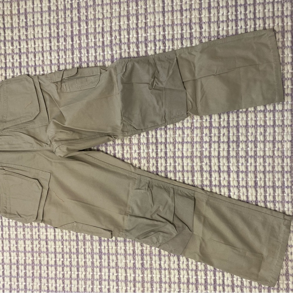 Men's Casual Cargo Pants - Tan